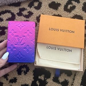 Louis Vuitton Pocket Organizer Virgil Abloh Taurillon Illusion RARE